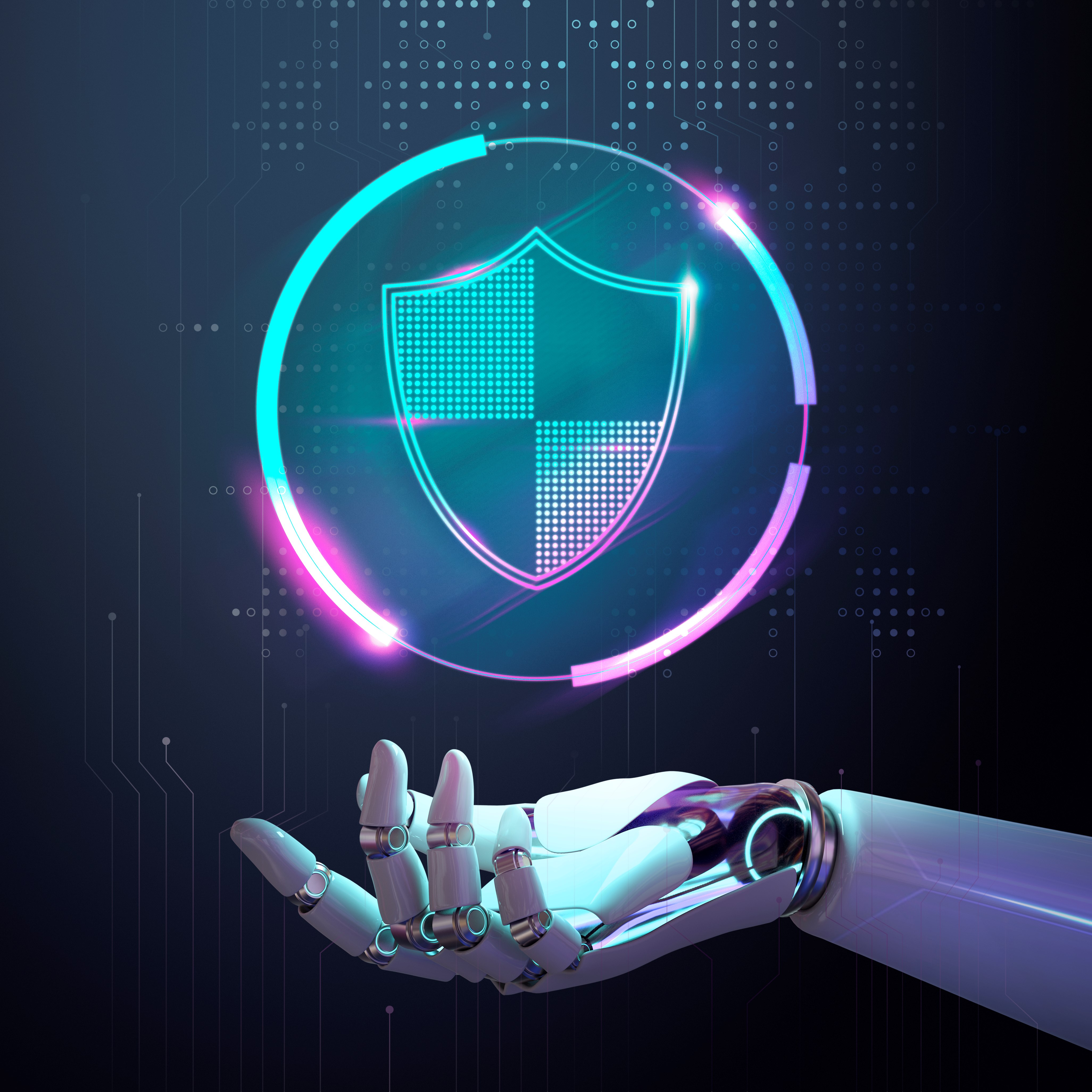 <a href="https://www.freepik.com/free-photo/ai-cybersecurity-virus-protection-machine-learning_17850530.htm#query=ai%20iin%20cybersecurity&position=42&from_view=search&track=ais">Image by rawpixel.com</a> on Freepik)